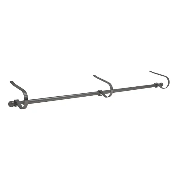Haute Decor MantleClip Stocking Pewter Rod Stocking Holder (4-Pack)
