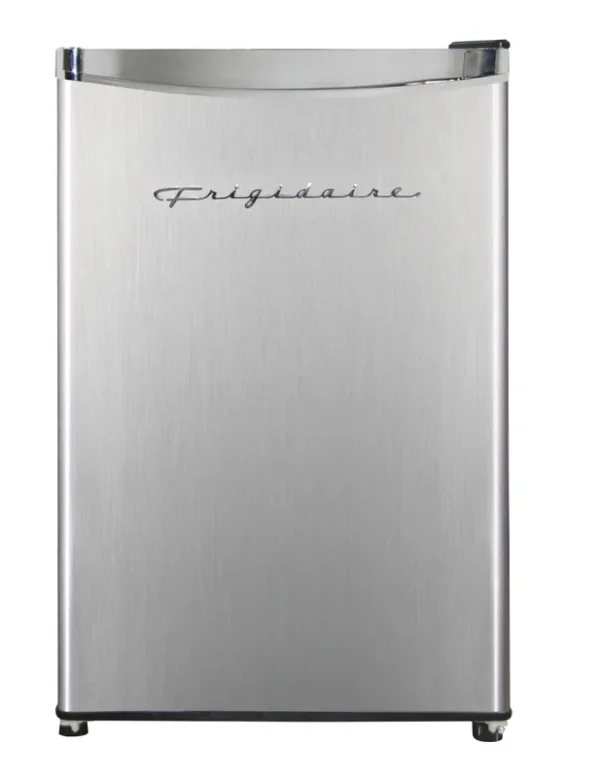 Frigidaire 3.2 Cu. ft. Compact Refrigerator Chrome Trim Efr323, Platinum