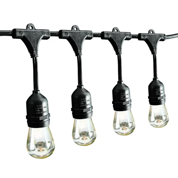 Luminar 24 ft. 12 Bulb Outdoor String Lights