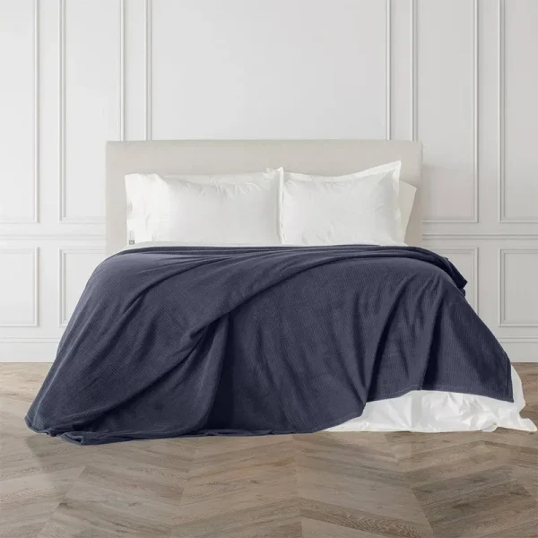 Berkshire Blanket Polartec Softec Microfleece - King, Size King, Navy