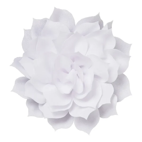 Offray Sewing & Crafting Projects Accessories Lotus Flower - White - 4.5 in