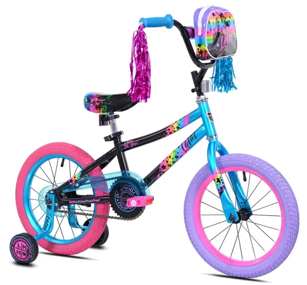 18" Let You Be You Girl'S Bike, Blue/Purple/Pink