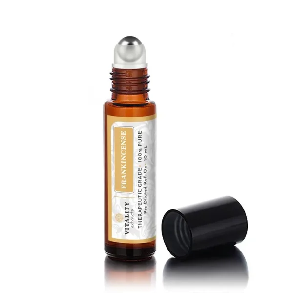 Vitality Extracts Frankincense Essential Oil (Boswellia Serrata), 10ml Roll-On