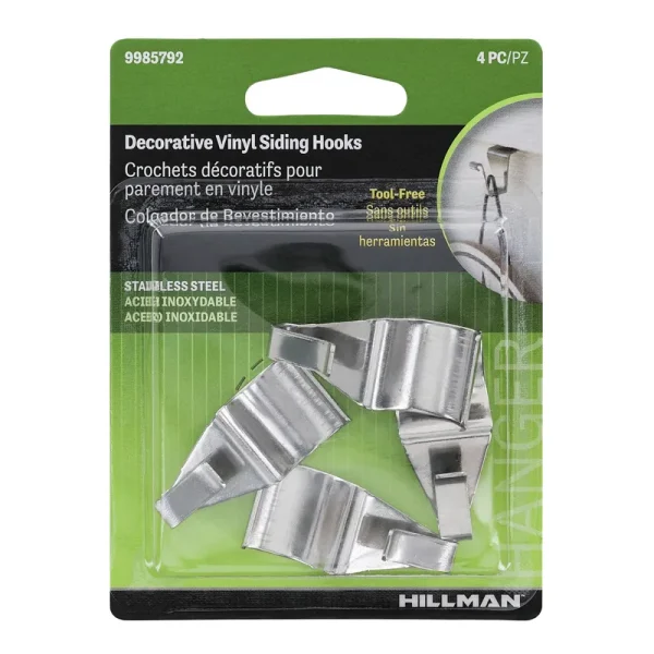 Hillman 12lb Stainless Steel Vinyl Siding Hanger | 9985792