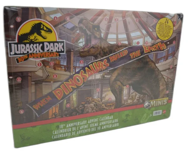 Jurassic World 30th Anniversary Holiday Advent Calendar Mini Figure Set (Target Exclusive)