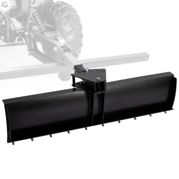 ATV/UTV 3 - Position Blade, Scrape Blade, 5 Adjustable Angles, Compatibility with 2" Receivers, Driveway Grader, Dirt Ground Leveler, Snow Plow Kit