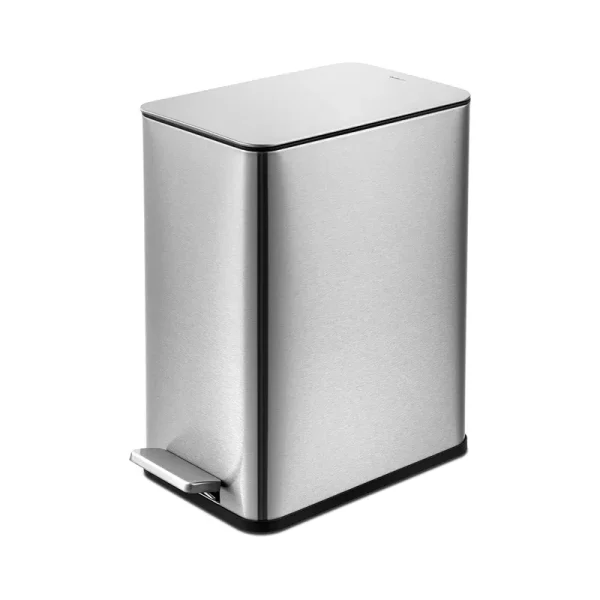 Qualiazero 10L/2.6 Gallon Slim Step Trash Can