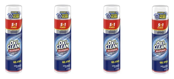 OxiClean Max Force Gel Stick, 6.2 oz (4 Pack)