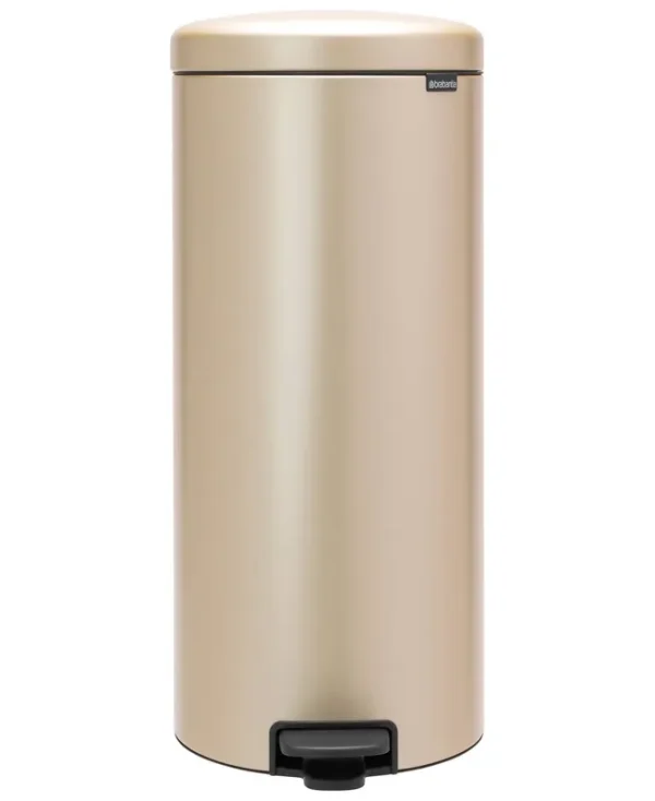 Brabantia newIcon Step on Trash Can, 8 Gallon Color: Champagne