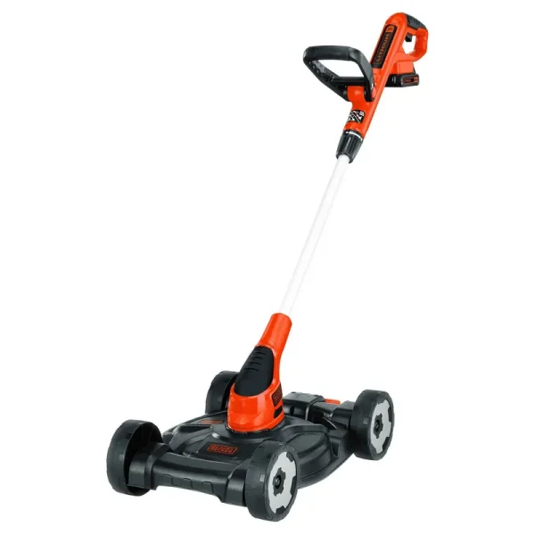 Black & Decker MTC220 Max Cordless Lithium-Ion 3-in-1 Trimmer/Edger & Mower, Orange/ Black