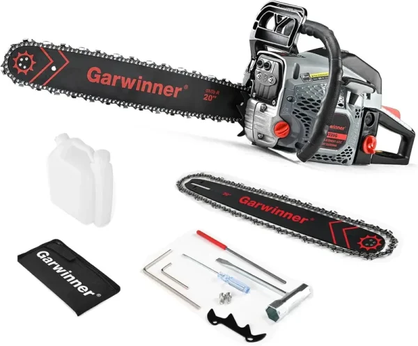 Salem Master 20 inch 62cc Gas Powered Chainsaw 2-Cycle Gas Chainsaw 6220H