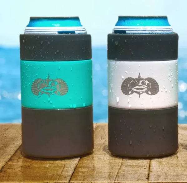 Toadfish 12 oz. Non-Tipping Can Cooler, Graphite