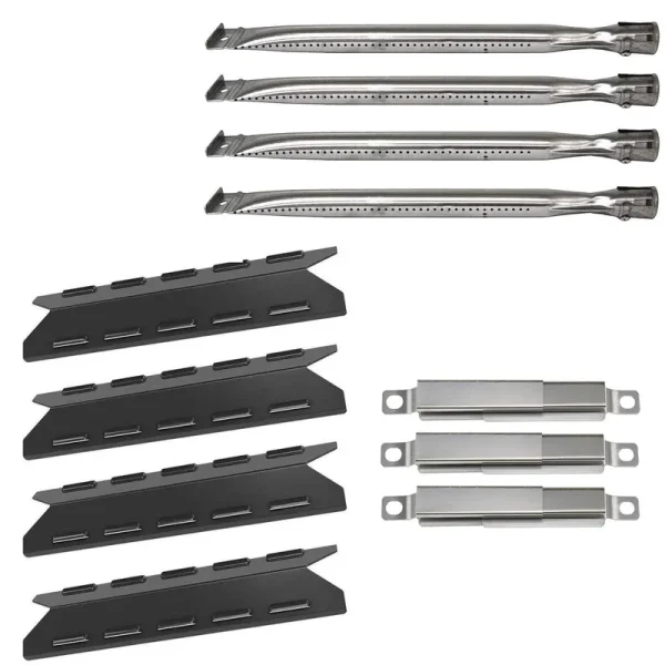 Replacement Parts for Kenmore 146.16142210, 146.16132110 Gas Grill, Burner Covers Flame Tamers, Crossover Tubes & Grill Burner Replacement for