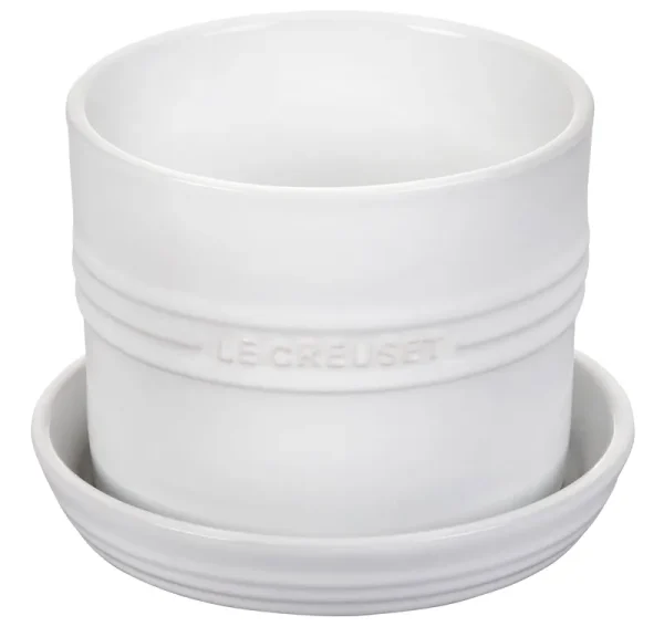Le Creuset Herb Planter - White