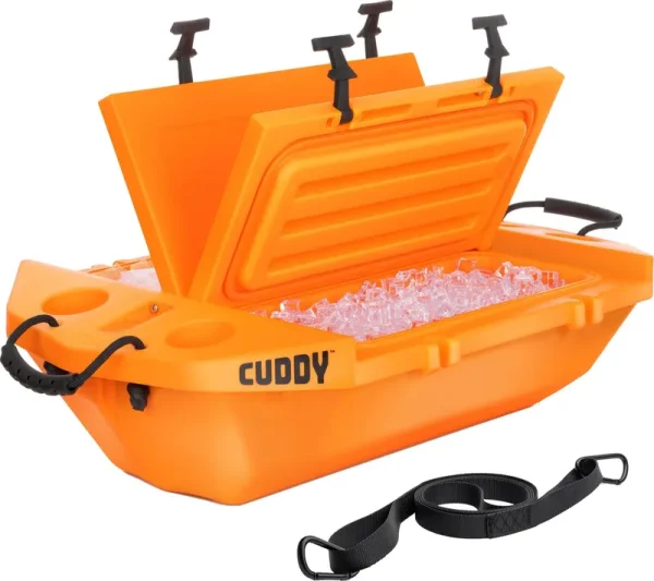 GoSports Outdoors Cuddy 40 qt. Floating Cooler, Orange