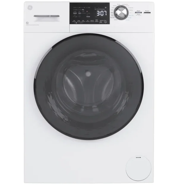 GE GFQ14ESSNWW 24 inch 2.4 Cu. ft. Capacity Front Load Washer/Condenser Dryer Combo, White