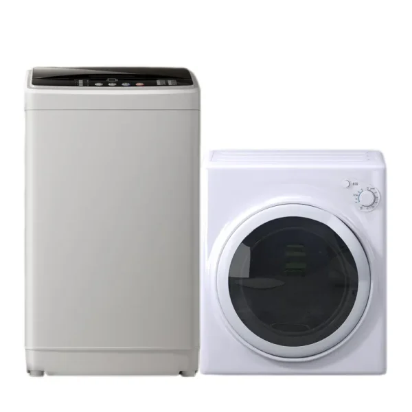 TABU Portable Washer and Dryer Set, 19 lb Portable Washing Machine & 13 lb Compact Dryer (White)
