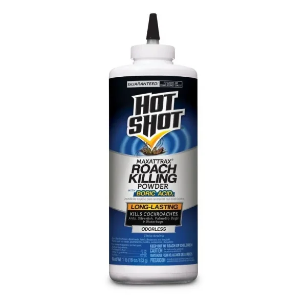 Hot Shot MaxAttrax Roach Killing Powder, with Boric Acid - 16 oz