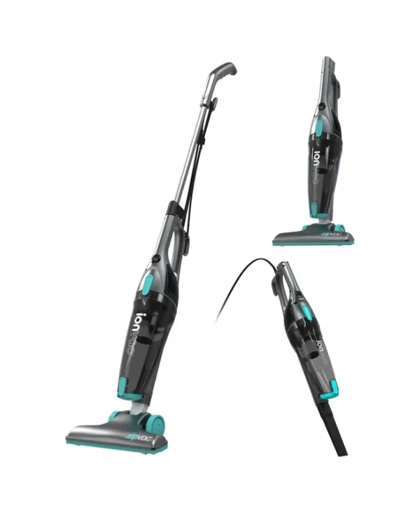 Ionvac ZipVac 3-in-1 Lightweight Corded Stick Vacuum