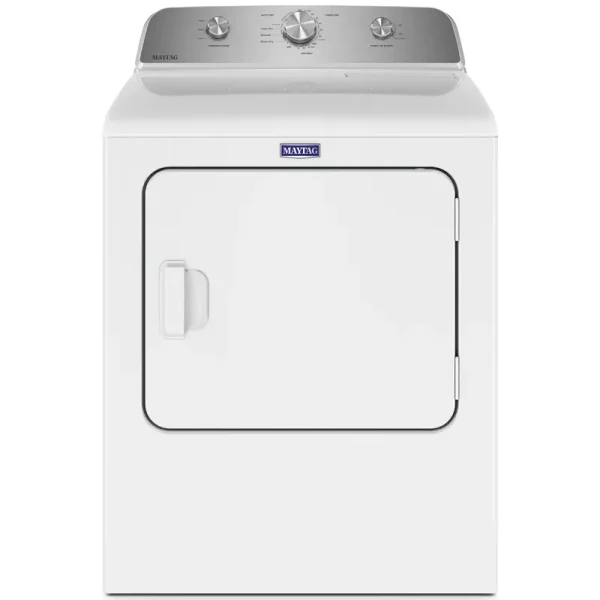 Maytag Top Load Gas Wrinkle Prevent Dryer - 7.0 Cu. ft. White