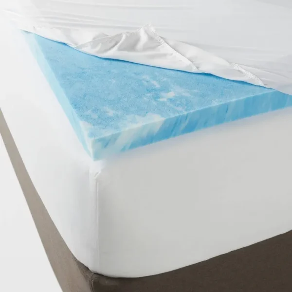 Twin 2" Cool Touch Memory Foam Mattress Topper - Threshold