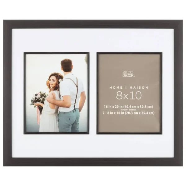 2 Opening Black 8" x 10" Collage Frame, Home Collection by Studio Decor | Michaels