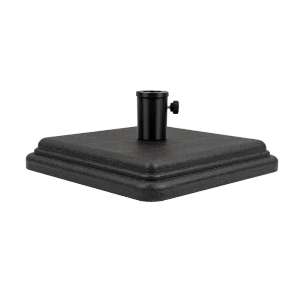 US Weight 40 Pound Umbrella Base Designed to Be used with A Patio Table (Black)