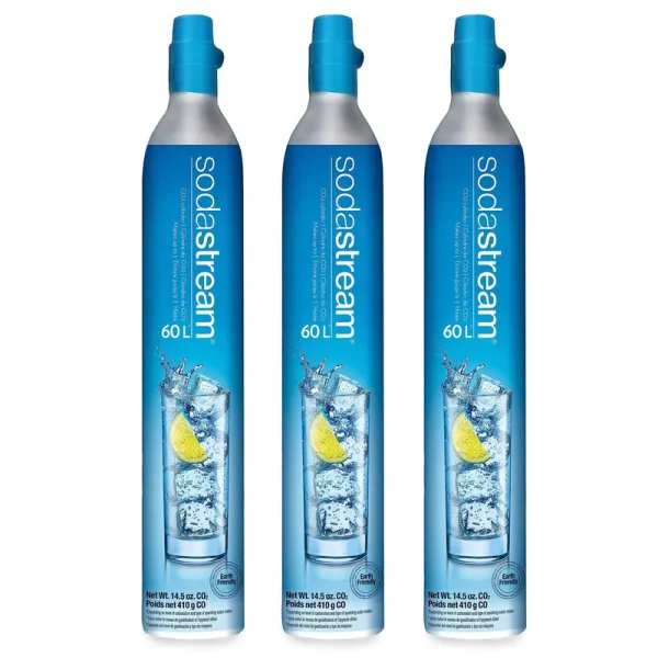 SodaStream 60L CO2 Spare Carbonators, Set of 3