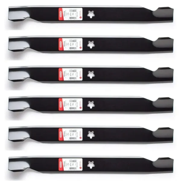 Oregon 195-032 High Lift Blades AYP Poulan LT LTH YT W 42'' Mower Decks 532138971 138971, Black