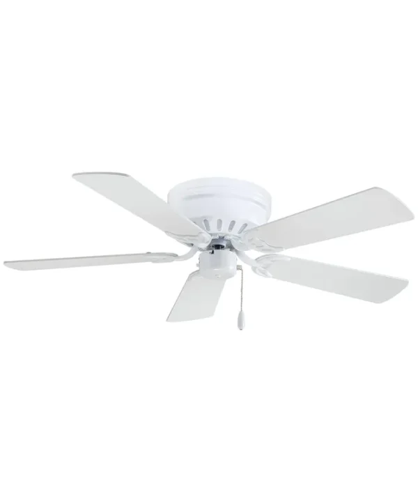 Minka Mesa 42 in. Ceiling Fan - White - White Blades