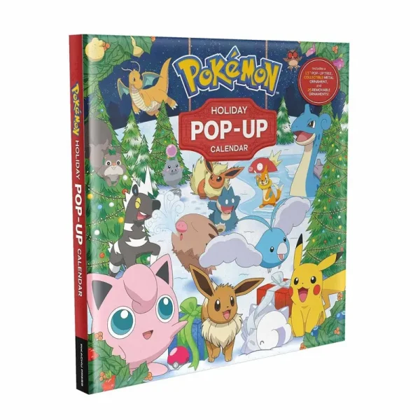Pikachu Press Pok��mon Advent Holiday Pop-Up Calendar