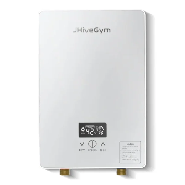 4500W Tankless Water Heater,110V Electric Water Heater with Digital Display,Frequency Conversion Instant Hot Water Heater,Instant Hot Water Heater