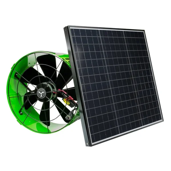QuietCool 40 Watt Solar Powered Roof Mount Attic Fan