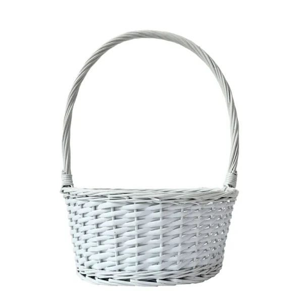 Large White Willow Basket by Ashland | 13" x 13" x 16.5" | Michaels