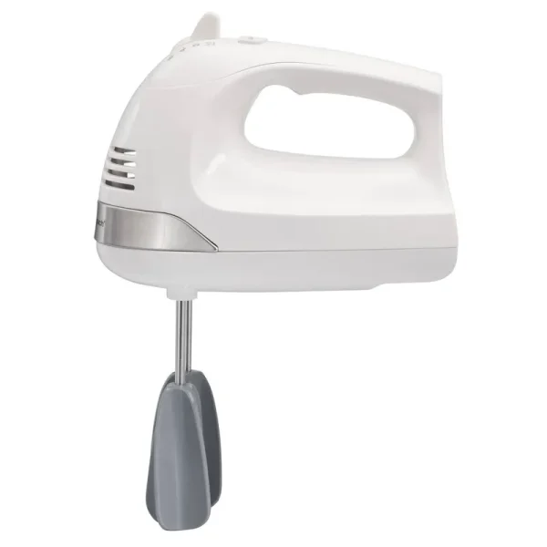 Hamilton Beach 6-Speed White Hand Mixer with Easy Clean Beaters