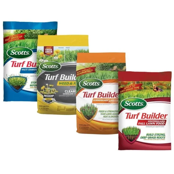 Turf Builder Annual 4-Bag Program Bundle (with WinterGuard), Small