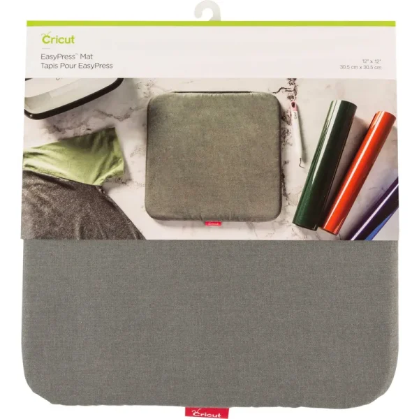Cricut EasyPress Mat, 12 in x 12 in, Gray