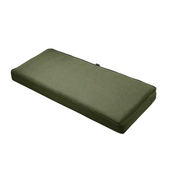 Classic Accessories Montlake FadeSafe 54" x 18" x 3" Patio Bench Cushion - Heather Fern Green