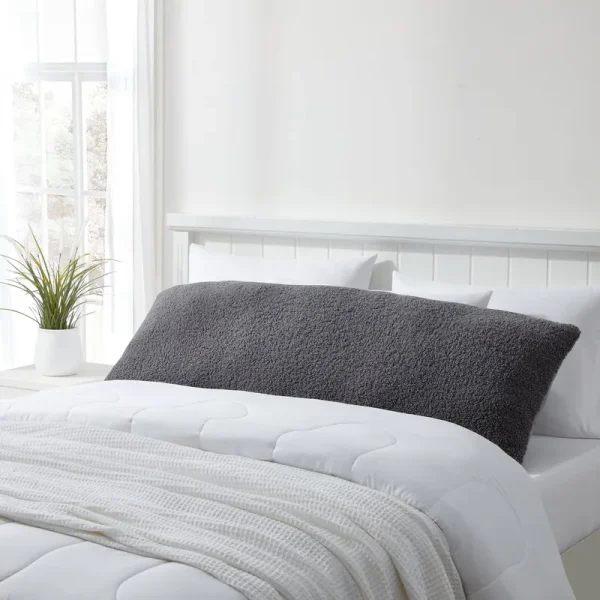 Better Homes & Gardens Body Pillow - Gray - 54 x 20 in