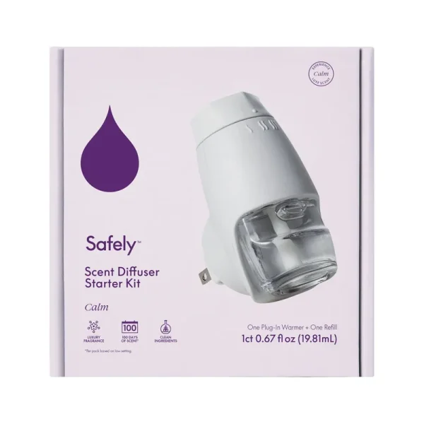 Safely 0.67 fl oz Calm Scent Diffuser Starter Kit