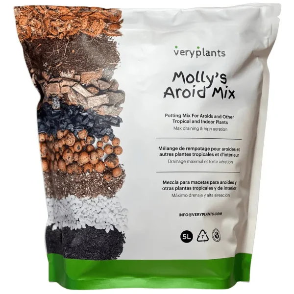Molly's Aroid Mix - Premium Tropical Plant Soilless Potting Mix