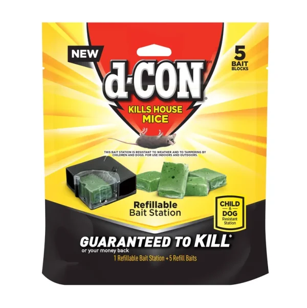 D Con Bait Stations, Refillable