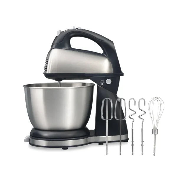 Hamilton Beach Classic Hand and Stand Mixer, 4 Quarts, 6 Speeds with QuickBurst