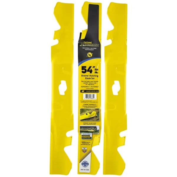 Cub Cadet 490-110-C205 Xtreme Blade Set 54" Deck RZT Lawn Mowers Garden Tractors