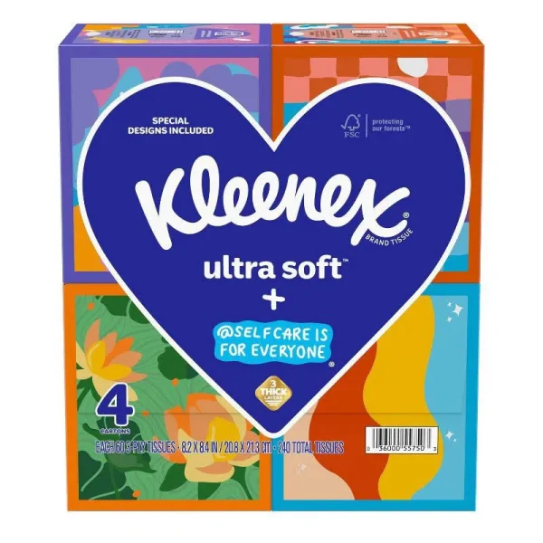 Kleenex Ultra Soft Facial Tissues