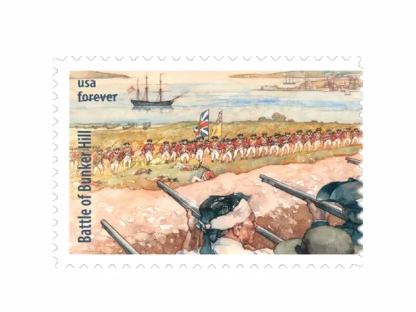 2025 Battlefields of the American Revolution Forever Postage Stamps Sheet First-Class Postage
