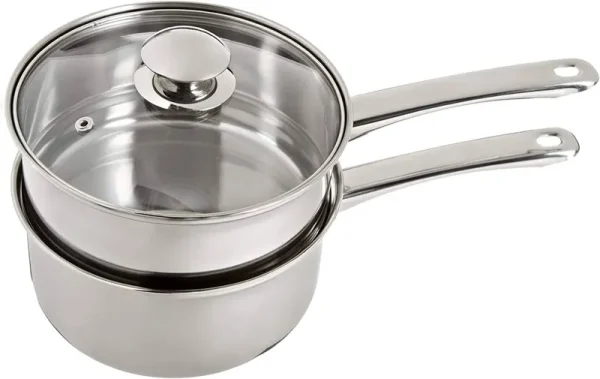 ExcelSteel 579 3-Piece Stainless Steel Boiler 2.5-Quart