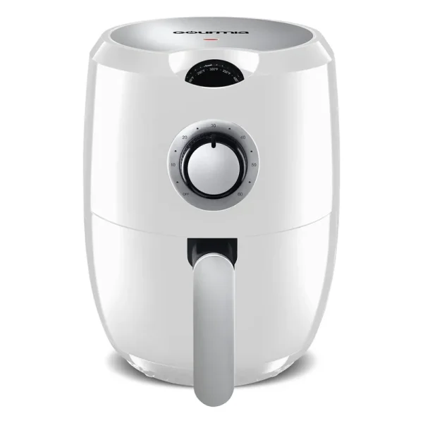 Gourmia Air Fryer with Dishwasher Safe Basket - White - 2.2 qt