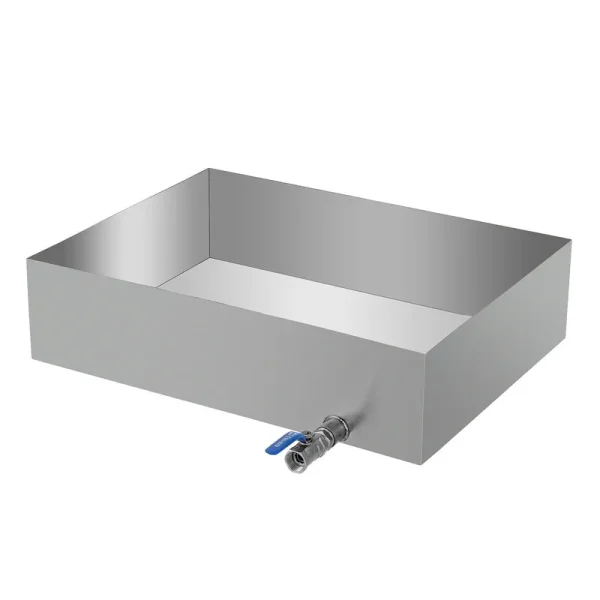 VEVOR Maple Syrup Boiling Pan 18x24x6 Stainless Steel Sap Evaporator TIG 18 Ga