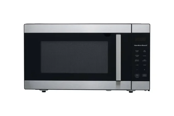 Hamilton Beach 1.6 Cu. ft. Sensor Cook Countertop Microwave Oven, 1100 Watts, Stainless Steel